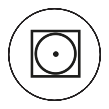 Tumble dry low icon